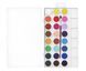 Набір акварельних фарб JOVI 24 кольори в таблетованій сухій формі 22 мм + пензлик 800/24 зображення 6 з 6