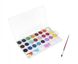 Набір акварельних фарб JOVI 24 кольори в таблетованій сухій формі 22 мм + пензлик 800/24 зображення 5 з 6