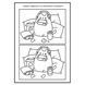 Раскраска Pusheen с наклейками и заданиями, А4, 12 страниц, Yes 4823091920219 фото 2 с 4