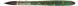Кисть DaVinci Limited Edition Brush микс белка+синтетика №3, зеленая ручка, в кожаном чехле 438-2020 фото 1 с 5