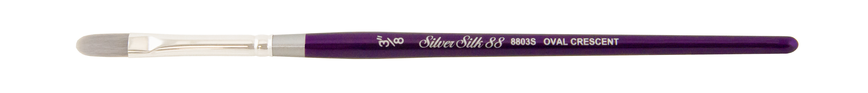 Кисть Silver Brush 8803S Silver Silk 88 синтетика овальная №3/8