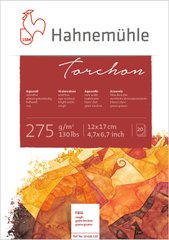 Альбом-склейка для акварелі Torchon, 12х17 см, 275 г/м², Rough, 20 аркушів, Hahnemuhle