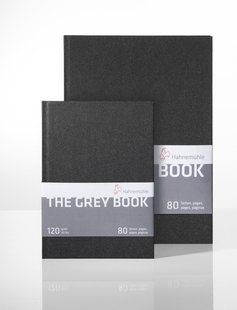 Скетчбук Grey А4, 21х29,7 см, 120 г/м&sup2;, портретная ориентация, 40 листов, Hahnemuhle