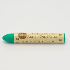 Пастель масляная Sennelier "A L'huile", Барит зеленый №40, 5 мл