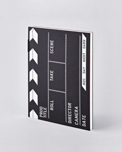 Скетчбук Studio XL, Clapper Board, 22,5x29 cм, 120 г/м², 80 листов, Nuuna