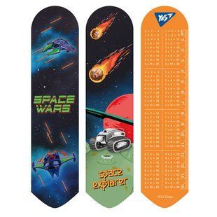 Закладка 2D Space wars, 4,5х19 см, Yes