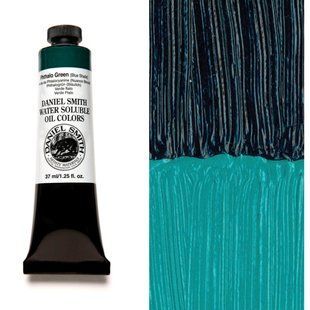 Краска масляная Daniel Smith водорастворимая 37 мл Phthalo Green (Blue Shade)