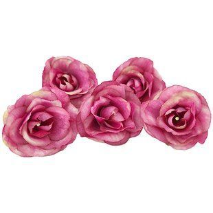 Цветок чайной розы mini, Розовый, 1 штука, Fabrika Decoru