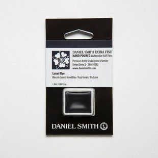 Краска акварельная Daniel Smith полукювета 1,8 мл Lunar Blue