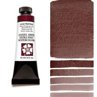Краска акварельная Daniel Smith 15 мл Lunar Red Rock