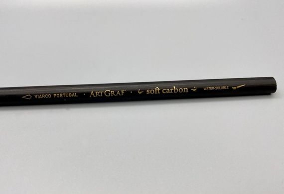 Акварельный угольный карандаш Viarco ArtGraf SOFT CARBON 999