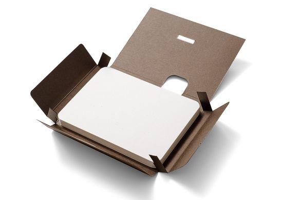Набор открыток для графики HAIKU, 10,6x14,7 см, 260 г/м², 24 листа, в коробке, белые, Smiltainis