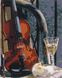 Картина за номерами Скрипка с вином, 40х50 см, Brushme BS24650 зображення 1 з 2
