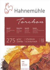Альбом-склейка для акварели Torchon, 17х24 см, 275 г/м², Rough, 20 листов, Hahnemuhle