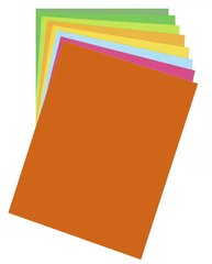 Бумага для дизайна Fotokarton B2, 50x70 см, 300 г/м2, №41 светло-оранжевая, Folia