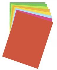 Папір для дизайну Fotokarton B2, 50x70 см, 300 г/м2, №40 помаранчевий, Folia