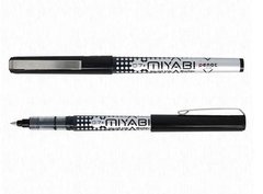 Ручка-ролер Miyabi Roller 0,7 мм, чорний, Penac