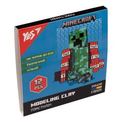 Пластилін Yes Minecraft 12 кольорів