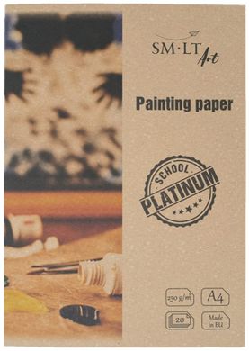 Папка с бумагой Platinum Mixed Media А4, 250 г/м2, 20 листов, Smiltainis