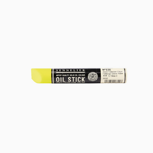 Фарба олійна у формі пастелі Sennelier Oil Stick, 38 мл, S3, кадмій лимонно-жовтий, Cadmium lemon yellow