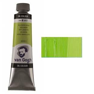 Краска масляная Van Gogh, (617) Желто-зеленый, 40 мл, Royal Talens