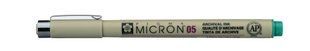 Лайнер PIGMA Micron (0.5), 0,45 мм, Зеленый, Sakura