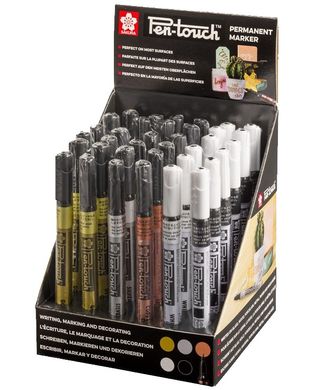 Набор маркеров в дисплее Pen-Touch, 36 шт, Sakura
