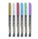 Набір маркерів Opaque Brush, металіки, 6 кольорів, Marvy 752481951820 зображення 4 з 9