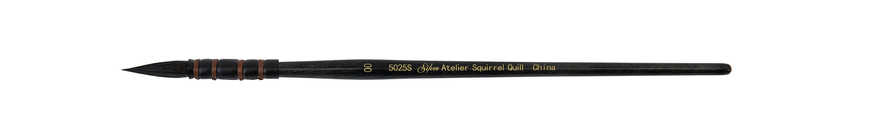 Кисть Silver Brush Atelier 5025S белка+синтетика круглая французское крепление №00 (6 мм)
