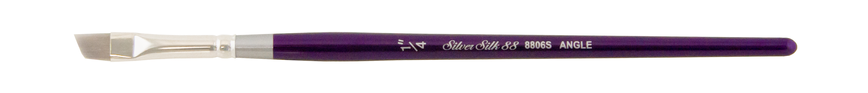 Кисть Silver Brush 8806S Silver Silk 88 синтетика скошенная №1/4