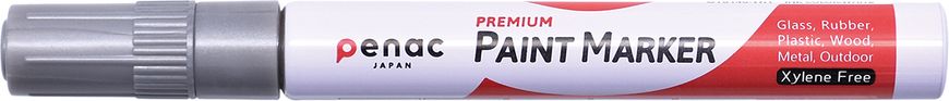 Маркер Premium Paint Marker, серебряный, Penac
