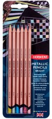 Набір кольорових олівців Metallic COLOURS, 6 штук, Derwent
