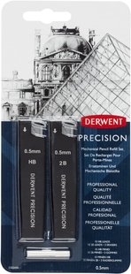 Змінні стрижні до механічних олівців Precision 0,5 мм, Derwent