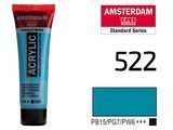 Краска акриловая AMSTERDAM, (522) Бирюзовый синий, 20 мл, Royal Talens