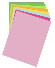 Бумага для дизайна Fotokarton B2, 50x70 см, 300 г/м2, №26 светло-розовая, Folia