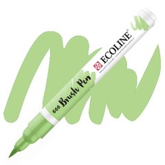 Кисть-ручка Ecoline Brushpen (666), Пастельный зеленый, Royal Talens