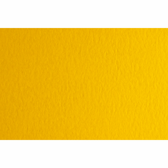 Папір для дизайну Colore B2, 50x70 см, №27 gialo, 200 г/м2, жовтий, дрібне зерно, Fabriano