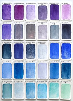 Краска акварельная Daniel Smith 15 мл Manganese Blue Hue