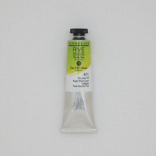 Олійна фарба Rive gauche, 40 мл, яскраво-жовто-зелений, Bright Yellow Green