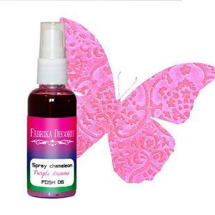 Краска-спрей хамелеон Spray chameleon, Лиловые мечты, 50 мл, Fabrika Decoru