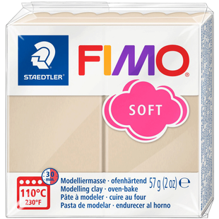 Пластика для бижутерии Soft, Сахара, 57 г, Fimo