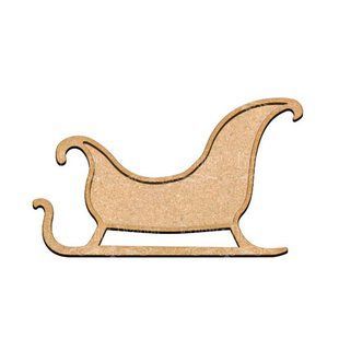 Артборд Санки, 14,5х25х0,3 см, двусторонний, МДФ, Fabrika Decoru