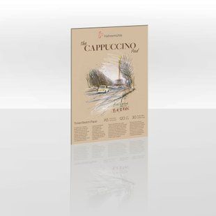 Альбом The Cappuccino Pad А5, 14,8х21 см, 120 г/м&sup2;, 30 листов, Hahnemuhle