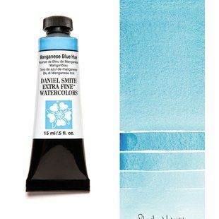 Краска акварельная Daniel Smith 15 мл Manganese Blue Hue