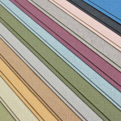 Бумага для пастели Tiziano A4, 21x29,7 см, №46 acqmarine, 160 г/м2, голубая, среднее зерно, Fabriano