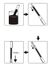 Набор пустых контейнеров для чернил Kuretake Karappo-Pen Fine Brush 5 штук ECF060-452 фото 2 с 5