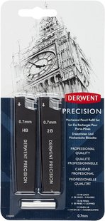 Змінні стрижні до механічних олівців Precision 0,7 мм, Derwent