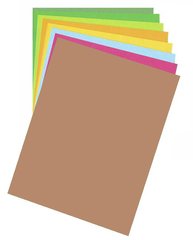 Бумага для дизайна Fotokarton B2, 50x70 см, 300 г/м2, №72 светло-коричневая, Folia