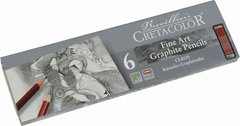 Набір графітних олівців Cleos 6 штук, Cretacolor