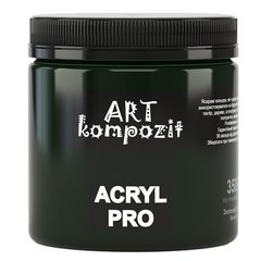 Акриловая краска ART Kompozit, зеленый темный (358), 430 мл